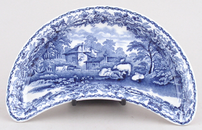 Crescent Side Dish c1930s